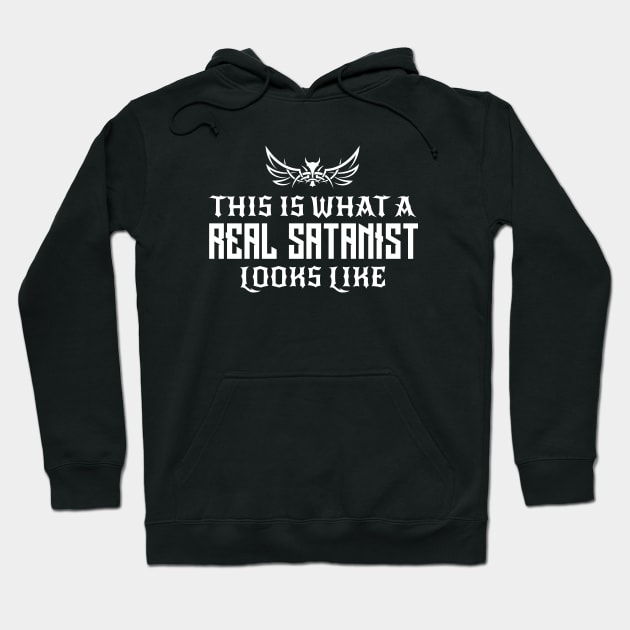 This Is What A Real Satanist Looks Like Hoodie by codeclothes